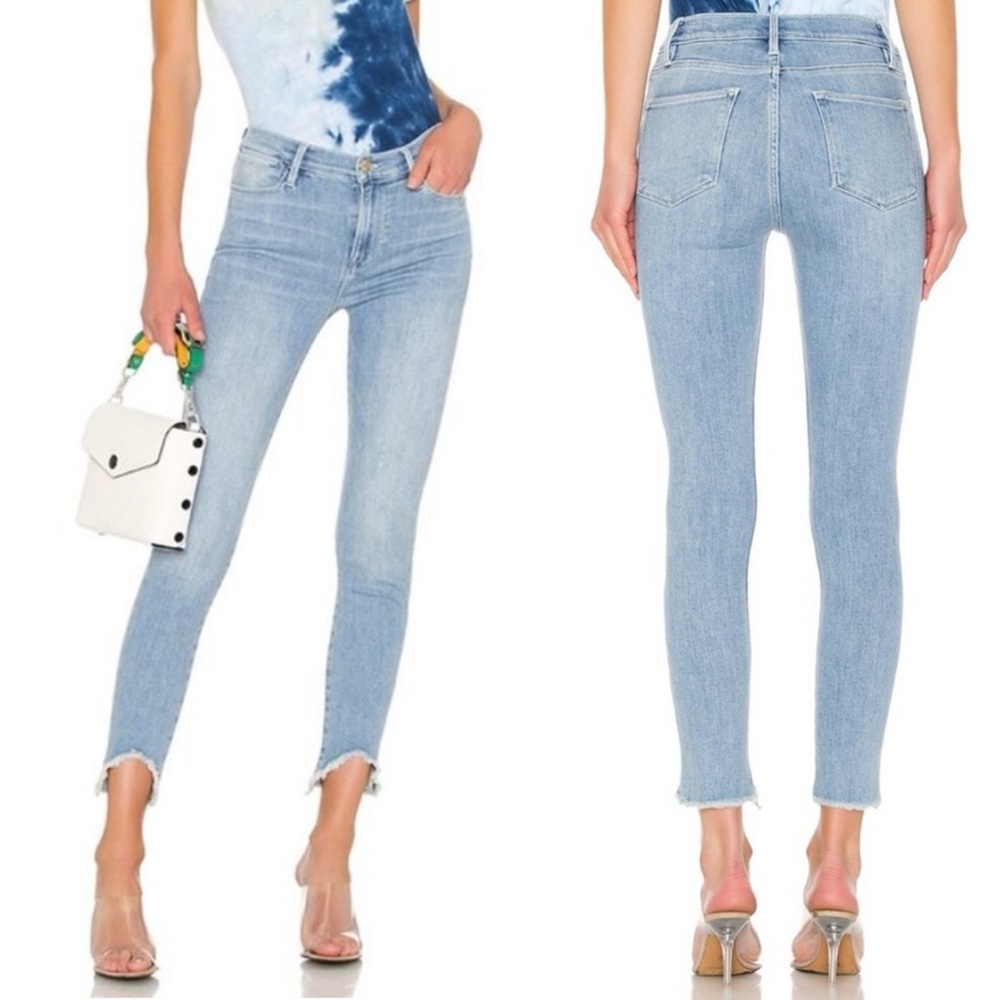 FRAME DENIM Le High Skinny Crop size 26 Floyd